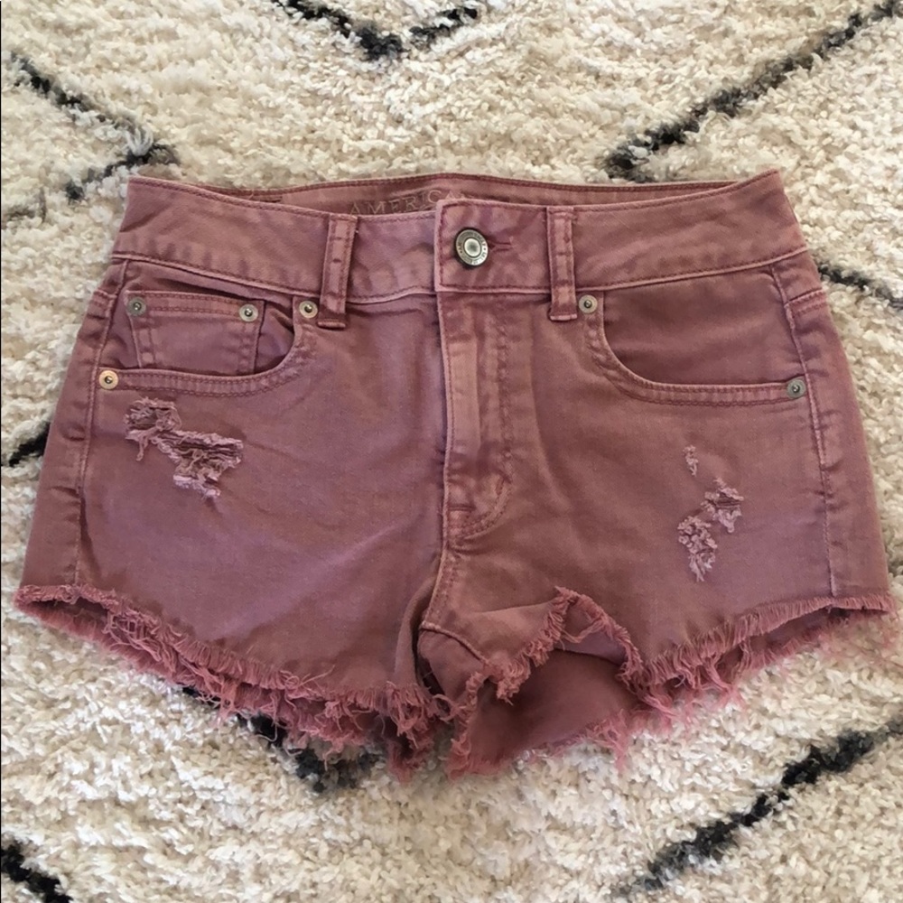 American Eagle Denim Shorts - Size 0